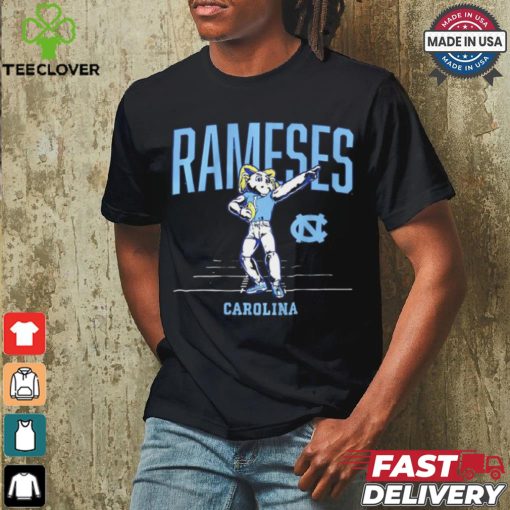 North Carolina Tar Heels Football Rameses mascot shirt