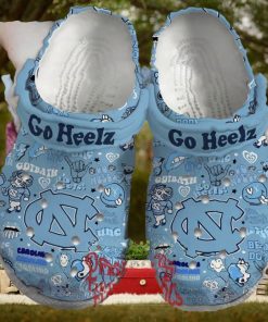 North Carolina Tar Heels NCAA Go Heelz Blue Crocs Shoes