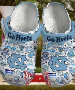 North Carolina Tar Heels NCAA Go Heelz Crocs Slippers