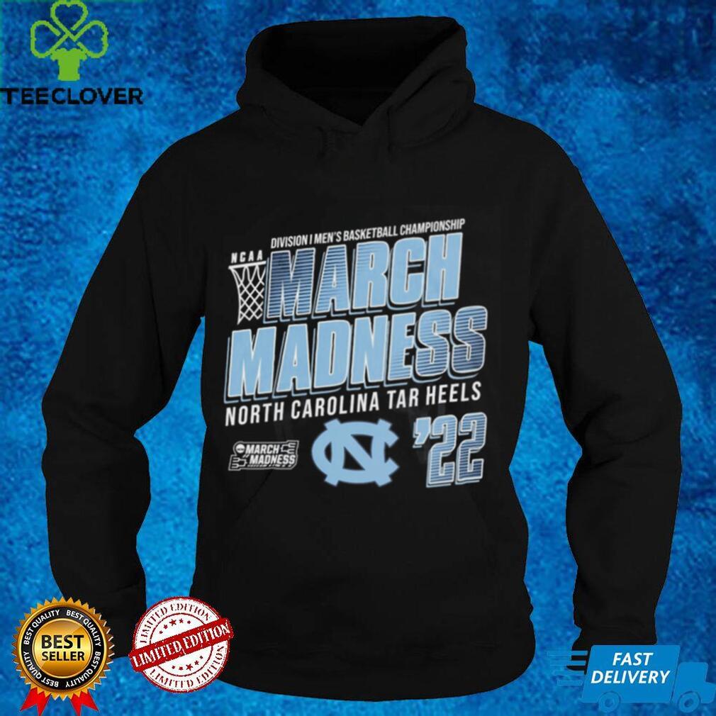 North Carolina Tar Heels NCAA Men's Basketball March Madness Vitt Grap T shirt