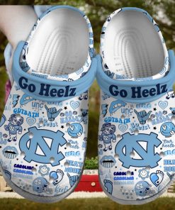 North Carolina Tar Heels NCAA Sport Crocs Crocband Clogs Shoes Comfortable For Men Women and Kids – Footwearelite Exclusive