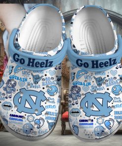 North Carolina Tar Heels NCAA Sport Crocs Crocband Clogs Shoes Comfortable For Men Women and Kids – Footwearelite Exclusive