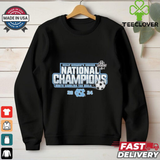 North Carolina Tar Heels NCAA women’s soccer national champions 2024 shirt