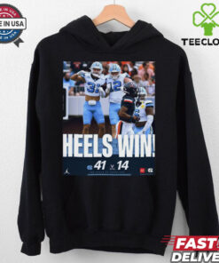 North Carolina Tar Heels Wins 41 14 Cavaliers Football Oct 26, 2024 Game Final Score Shirt