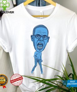 North Carolina Tar Heels coach Hubert Davis art shirt