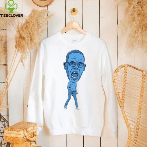 North Carolina Tar Heels coach Hubert Davis art hoodie, sweater, longsleeve, shirt v-neck, t-shirt