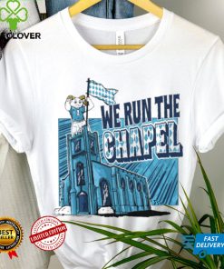 North Carolina Tar Heels football we run the chapel mascot shirt