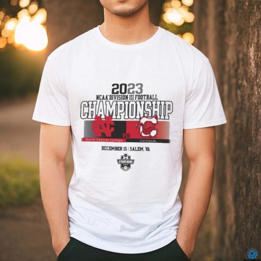 North Central College Vs Cortland 2023 NCAA Division III Football Championship Shirt