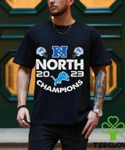 North Champions 2023 Detroit Lions helmets t shirt