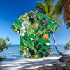 North Dakota Fighting Hawks Floral Hawaiian Shirt