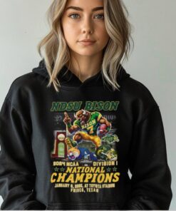 North Dakota State Bison 2025 NCAA National Champions T Shirt