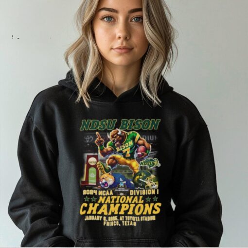 North Dakota State Bison 2025 NCAA National Champions T Shirt