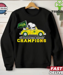 North Dakota State Bison Football 2024 25 FCS National Champions Snoopy shirt