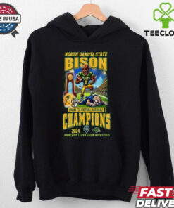 North Dakota State Bison NCAA FCS Football Champions For Fans T Shirt