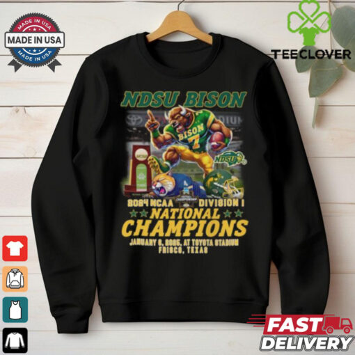 North Dakota State Bison National Champions T Shirt