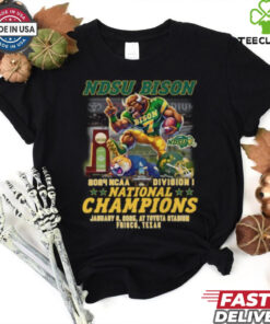 North Dakota State Bison National Champions T Shirt