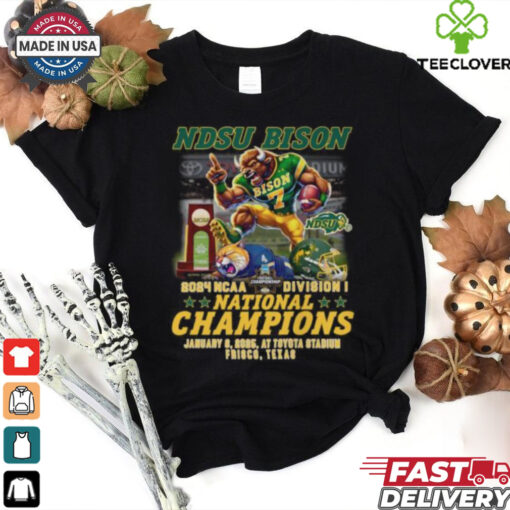 North Dakota State Bison National Champions T Shirt