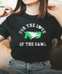 North Dakota for the love of the game shirt