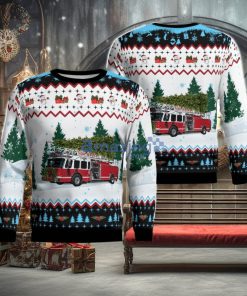 North Penn Volunteer Fire Company Christmas AOP Ugly Sweater For Men Women