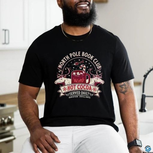 North Pole Book Club Hot Cocoa shirt