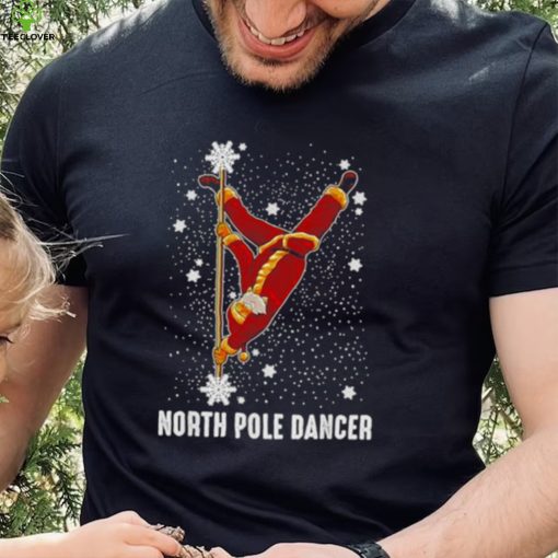 North Pole Dance Santa Claus Christmas Shirt