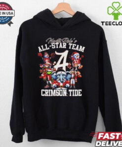 North Pole’s all star team Crimson Tide Christmas shirt