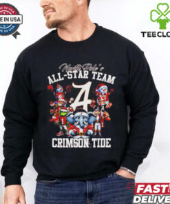 North Pole’s all star team Crimson Tide Christmas shirt