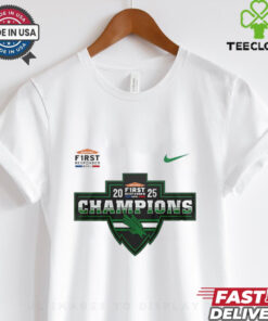 North Texas Mean Green 2025 First Responder Bowl Champions Shirt with a celebratory design, perfect for fans commemorating the team’s victory.