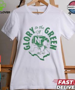 North Texas Mean Green Football Glory To The Green Eagles Mascot T shirts