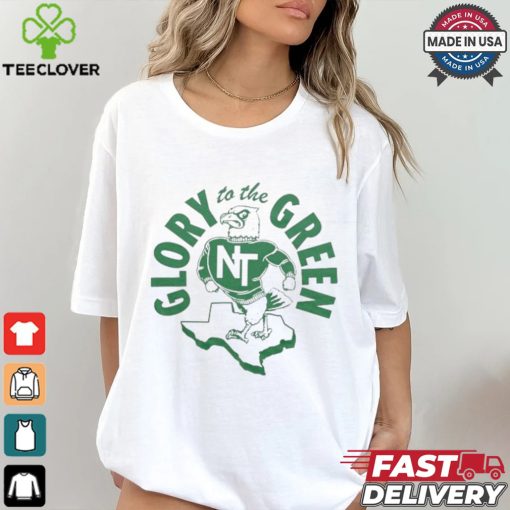 North Texas Mean Green Football Glory To The Green Eagles Mascot T hoodie, sweater, longsleeve, shirt v-neck, t-shirts