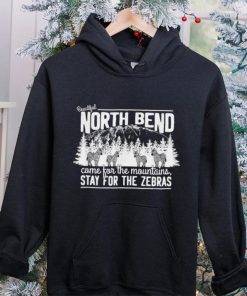 North bend come for the mountains stay for the Zebras hoodie, sweater, longsleeve, shirt v-neck, t-shirt