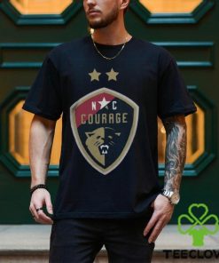 North carolina courage logo design t shirt