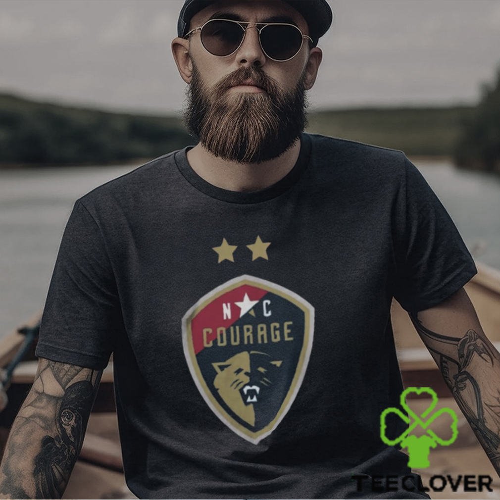 North carolina courage logo design t shirt North carolina courage logo design t shirt