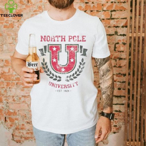 North pole university hoodie, sweater, longsleeve, shirt v-neck, t-shirt