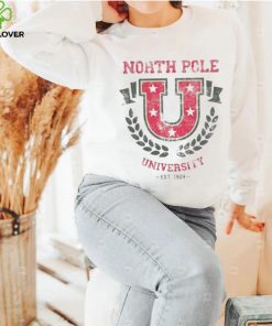 North pole university hoodie, sweater, longsleeve, shirt v-neck, t-shirt