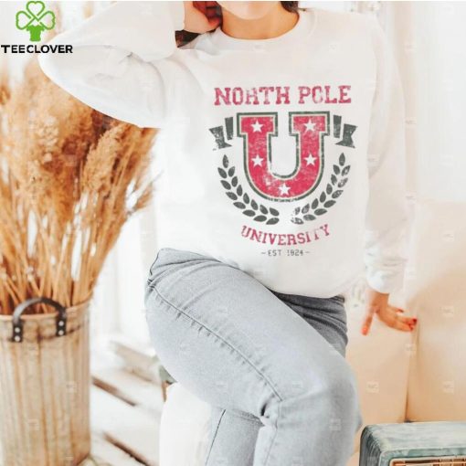 North pole university hoodie, sweater, longsleeve, shirt v-neck, t-shirt