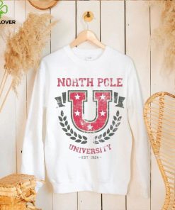 North pole university hoodie, sweater, longsleeve, shirt v-neck, t-shirt