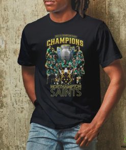 Northampton Saints Football Team 2023 2024 Premiership Rugby Champions Shirt 1 Northampton Saints Football Team 2023 2024 Premiership Rugby Champions Shirt