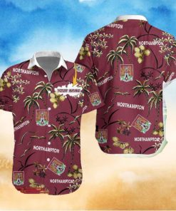 Northampton Town F.C Hawaiian Shirt Custom Name Trending For Men Women Gift Summer