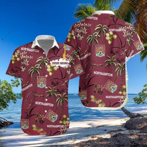 Northampton Town F.C Hawaiian Shirt Custom Name Trending For Men Women Gift Summer