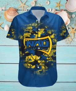 Northern Arizona Lumberjacks Hawaii Shirt Camouflage Vintage – NCAA