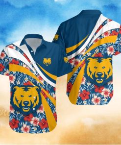 Northern Colorado Bears 3D Hawaiian Shirt Hibiscus Sport Style NCAA Summer Beach For Fans Gift