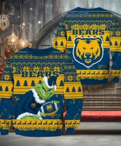 Northern Colorado Bears Grinch NCAA Christmas Ugly Sweater