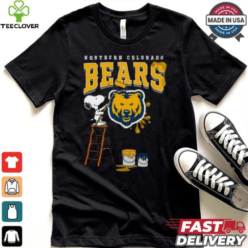 Northern Colorado Bears Snoopy Painting Shirt