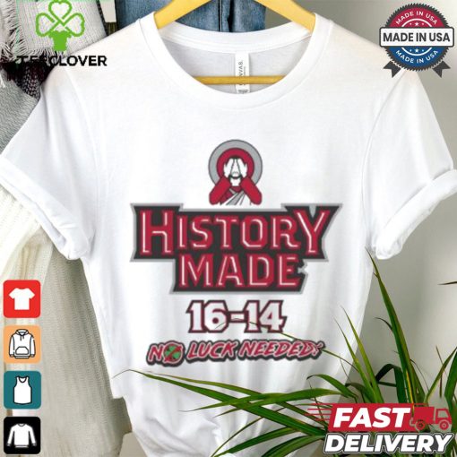 Northern Illinois Huskie vs Notre Dame Fighting Irish History Made 16 – 14 no luck needed shirt