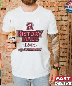 Northern Illinois Huskie vs Notre Dame Fighting Irish History Made 16 – 14 no luck needed shirt