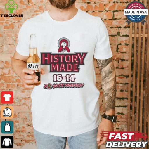 Northern Illinois Huskie vs Notre Dame Fighting Irish History Made 16 – 14 no luck needed shirt