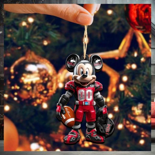 Northern Illinois Huskies Christmas Ornaments, Mickey Mouse Christmas Ornament