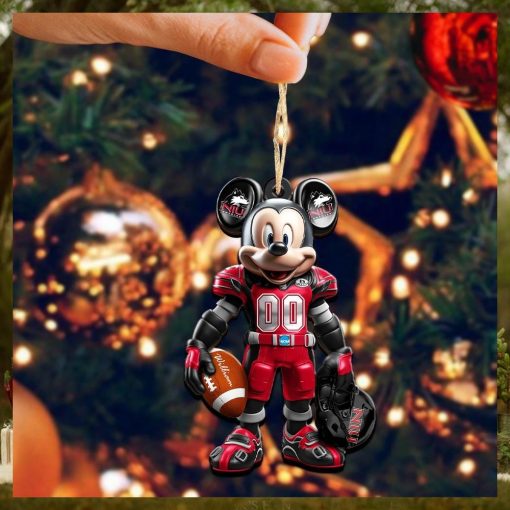 Northern Illinois Huskies Christmas Ornaments, Mickey Mouse Christmas Ornament