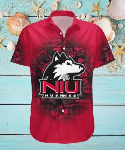 Northern Illinois Huskies Hawaii Shirt Camouflage Vintage – NCAA